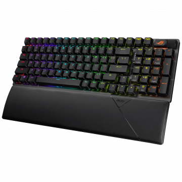 Asus Bežična mehanička gaming tastatura,RGB,ROG Strix Scope II 96
