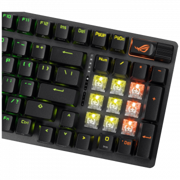 Asus Bežična mehanička gaming tastatura,RGB,ROG Strix Scope II 96