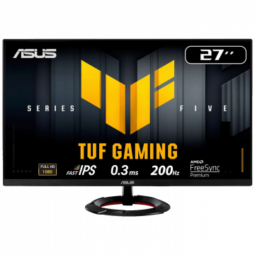 Asus Monitor 27", 200Hz, IPS, FullHD, HDMI, DisplayPort, gaming - TUF Gaming VG279Q5R