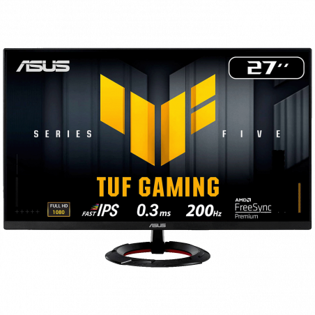 Asus Monitor 27", 200Hz, IPS, FullHD, HDMI, DisplayPort, gaming - TUF Gaming VG279Q5R