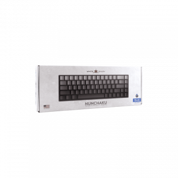 White Shark Tastatura GK-007721 NUNCHAKU Siva - Mehanicka US-BLUE SW.
