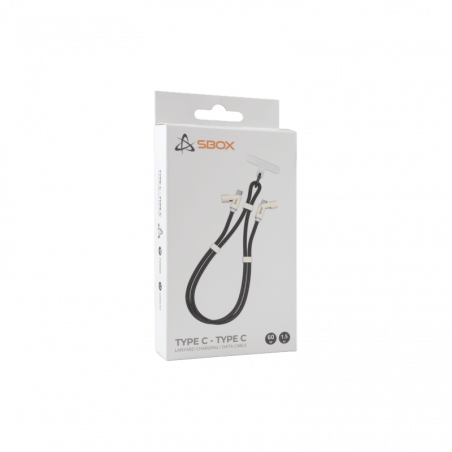 SBOX kabal Type-C-Type-C Lanyard 1.5M - Crni