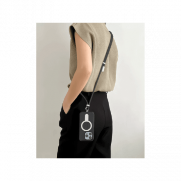 SBOX kabal Type-C-Type-C Lanyard 1.5M - Crni