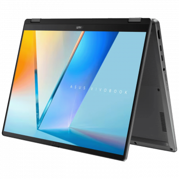 Asus Laptop 14" OLED, Intel Core Ultra 7 258V, 32GB, SSD 1 TB - Vivobook 14 Flip TP3407SA-SG155W