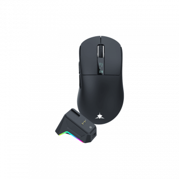 White Shark MIŠ WGM-5023 GAWAIN / 12.000 DPI - Crni / Wireless