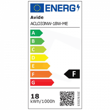 Avide Plafonjera LED, Jelly, 18W, 1600 lm, 4000K, IP20 - ACLO33NW-18W-ME