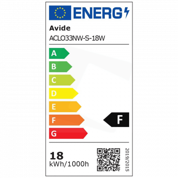Avide Plafonjera LED, Desdemona, 18W, 1600 lm, 4000K, IP20 - ACLO33NW-S-18W
