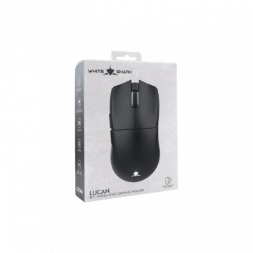 White Shark MIŠ WGM-5022 LUCAN / 12.000 DPI - Crni / Wireless