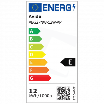 Avide Sijalica, LED 12W, E27, 4000K, 230V AC, bijela svjetlost - Globe A60 12W E27