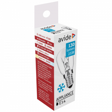 Avide Sijalica za frižider, LED 25W, E14, 3000K, IP20 - Cooling Bulb 25W E14