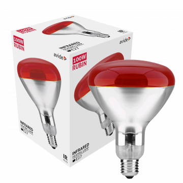 Avide Sijalica, 100W, E27, Infra Red, IP20 - ASIR27-100W-R