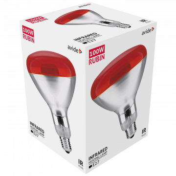 Avide Sijalica, 100W, E27, Infra Red, IP20 - ASIR27-100W-R