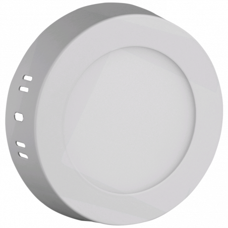 Avide Plafonjera LED, 6W, 420 lm, 4000K, IP20 - ACSMNW-R-6W-ALU