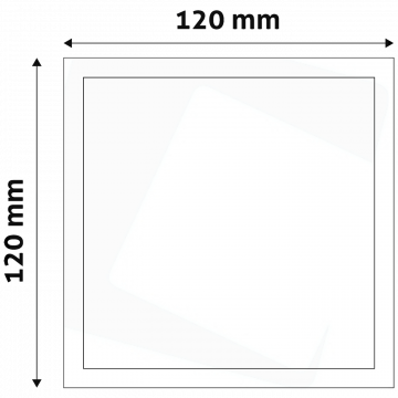 Avide Plafonjera LED, 6W, 420 lm, 4000K, IP20 - ACSMNW-S-6W-ALU-SN