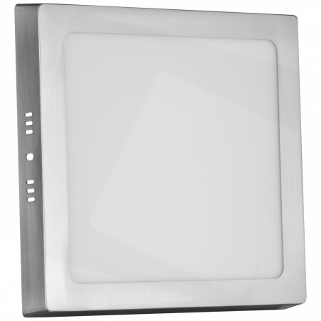 Avide Plafonjera LED, 18W, 1490 lm, 4000K, IP20 - ACSMNW-S-18W-ALU-SN