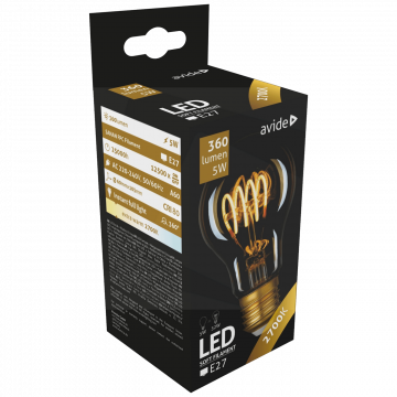 Avide Sijalica, LED 5W, E27, 2700K, 360°, 230V AC - Globe 5W E27