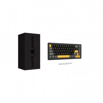 White Shark PL TASTATURA GK-009152 EXCALIBUR-M Crna/ HR