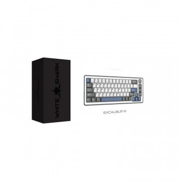 White Shark PL TASTATURA GK-009251 EXCALIBUR-M Bijela/ US