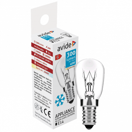 Avide Sijalica za frižider, LED 40W, E14, 3000K - Cooling Bulb 40W E14