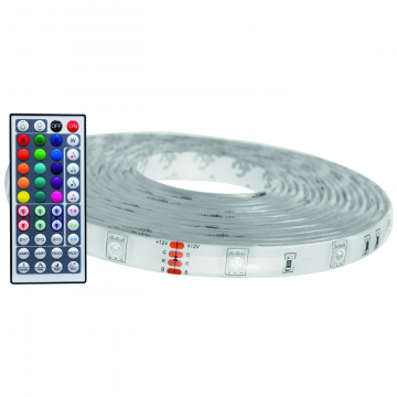 Avide LED traka sa daljinskim upravljačem,RGB,22W,12V,10 met.,WiFi - ALSB5050RGBTUYA44-10M