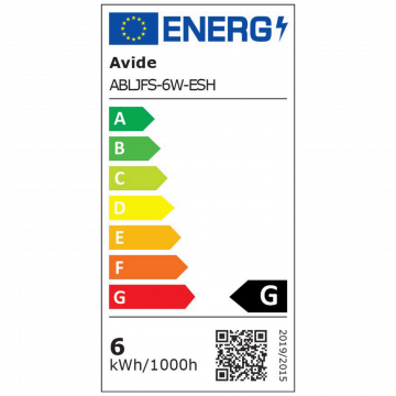 Avide Sijalica, LED 6W, E27, 2700K, 360°, 230V AC - Jumbo Smoky 6W E27