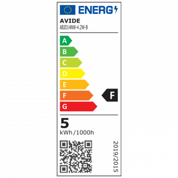 Avide LED sijalica, 4.2W, E14, 4000K, IP20 - ABJD14NW-4.2W-B