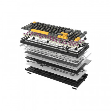 White Shark PL TASTATURA GK-007152 EXCALIBUR L Crna/ HR