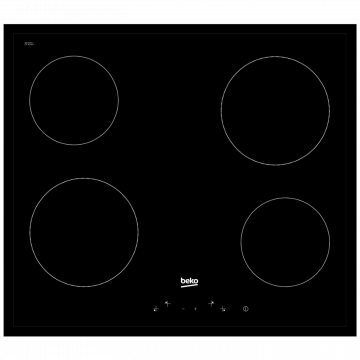 Beko Ugradbena staklokeramička ploča za kuhanje 60cm, 4 zone - HIC 64400 E