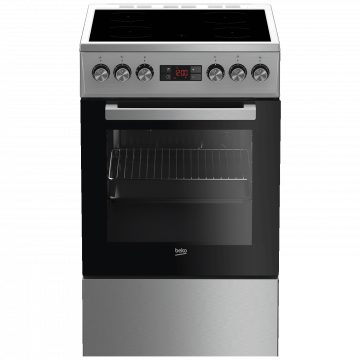 Beko Štednjak 4 staklokeramičke ringle, 50 cm, pećnica 55 lit., A - FSM 57300 GX