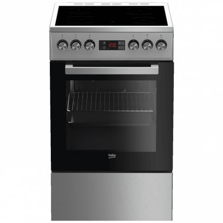 Beko Štednjak 4 staklokeramičke ringle, 50 cm, pećnica 55 lit., A - FSM 57300 GX