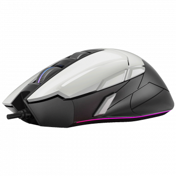 Bloody Miš optički, gaming, 10.000 dpi, RGB, USB - A4-W70 MAX PANDA WHITE