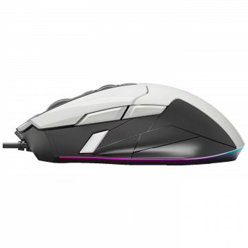 Bloody Miš optički, gaming, 10.000 dpi, RGB, USB - A4-W70 MAX PANDA WHITE