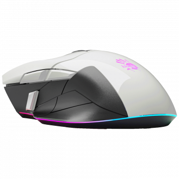 Bloody Miš optički, gaming, 10.000 dpi, RGB, USB - A4-W70 MAX PANDA WHITE