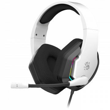 Bloody Slušalice sa mikrofonom, gaming, RGB, 3.5 mm - A4-G260P WHITE