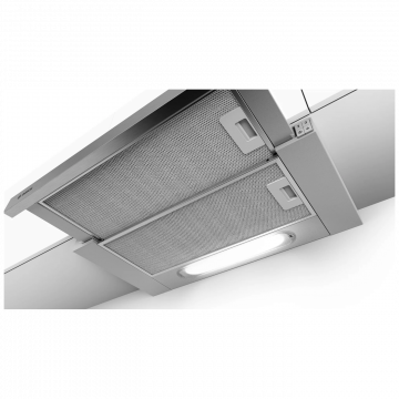 Bosch Kuhinjska napa, ugradbena, 146 W, siva, Serie 4 - DFT63AC50