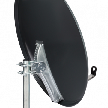 Falcom Sat. Antena 97cm šupljikavi, Triax leđa i pribor, Anthracite - M97A TRX