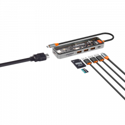 CANYON DS-13 USB-C hub 7in1 4K HDMI | Giga Informatika