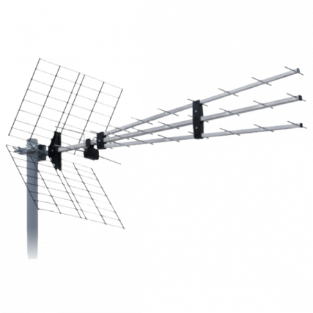 Iskra Antena Triplex Loga 43 elementa, Aluminij, dužina 1190 mm - P-43N TRIPLEX