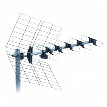 Iskra Antena UHF antena, 22 elementa, F/B ratio 28db, dužina 81cm - DTX-22F