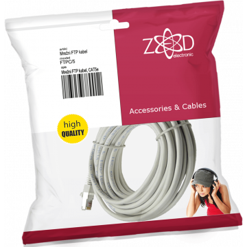 ZED electronic Mrežni FTP kabl, CAT5E, 5 met - FTPC/5