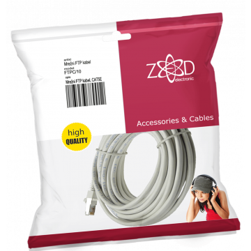 ZED electronic Mrežni FTP kabl, CAT5E, 10 met - FTPC/10
