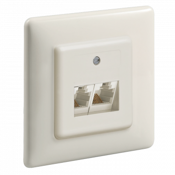 ZED electronic Mrežna / ISDN utičnica, 2 x RJ45 - M-UT/2