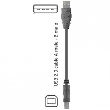 ZED electronic USB kabl za printer, dužina 1.8 metara - USB-AB/1.8
