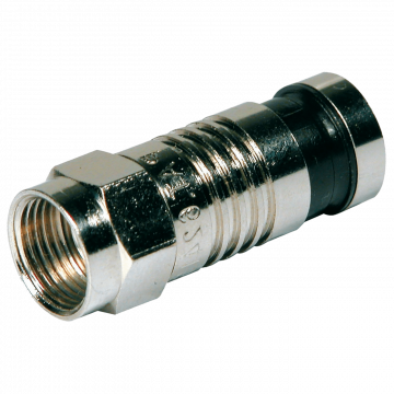 ZED electronic Kompresioni konektor extra kvalitet,  RG6,pak. 100 kom. - CO-XD/100