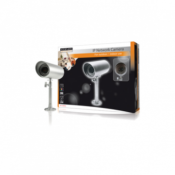 Konig Kamera IP, CMOS, 640x480, LED 40x, unutrašnja+vanjska - SEC-CAMIP20