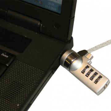 Konig Zaštitni kabl / sajla za laptop sa sigurnosnim kodom - CMP-SAFE4