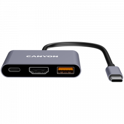 CANYON DS-4 USB-C hub sa HDMI i PD 100W | Giga Informatika