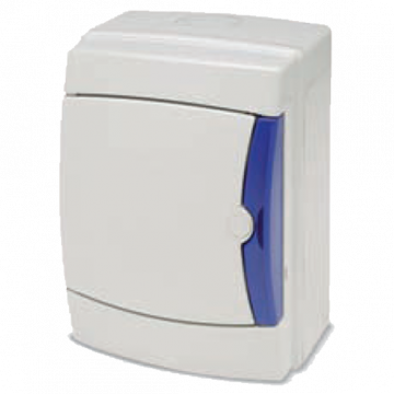 Famatel Kutija za osigurače nadžbuk, 4 osigurača, bijela, IP65 - 3904-T-KN/4