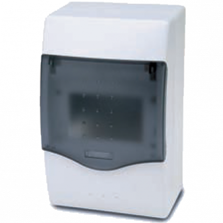 Famatel Kutija za osigurače nadžbuk, 4 osigurača, providna, IP40 - 3604-W-M-KN/4