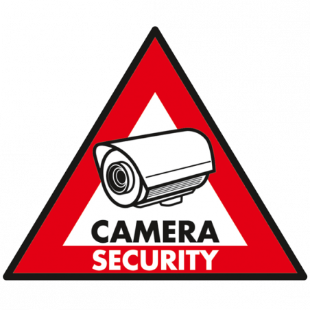 Eule Set 5 naljepnica "Camera Security" - SEC-ST-CS